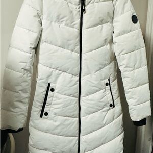 Noize Women's White Puffer Coat